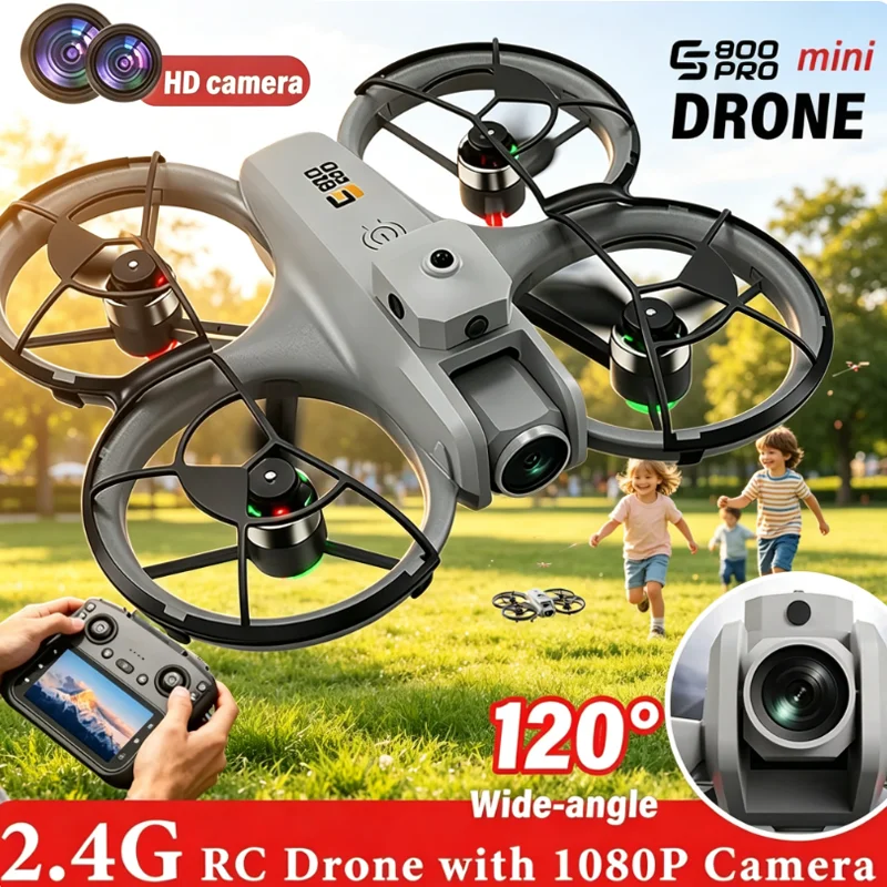 Drone Camera Vlog - Дрон ES800PRO, масштаб 1:1, аэродинамический дизайн,