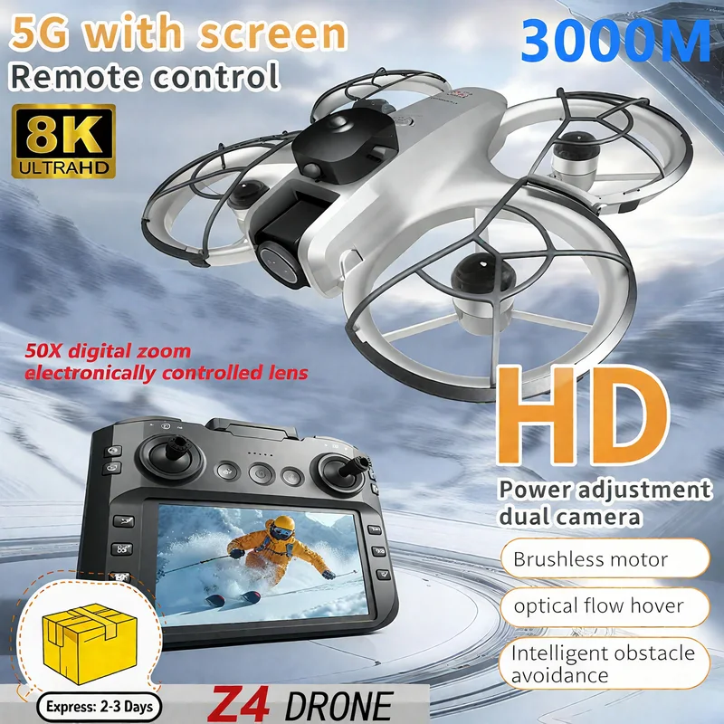 Новый дрон MINI Z4 4K Professi – обзор и цена Drone Camera Professional