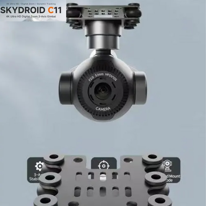 Камера Skydroid C11 4K с 3-осе – обзор и цена Drone Camera Waterproof