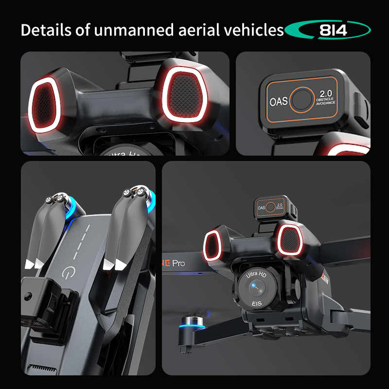 Профессиональный дрон 814 с ка – обзор и цена Drone Camera With Gimbal